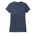 Heather Navy - LPC450 - BACK