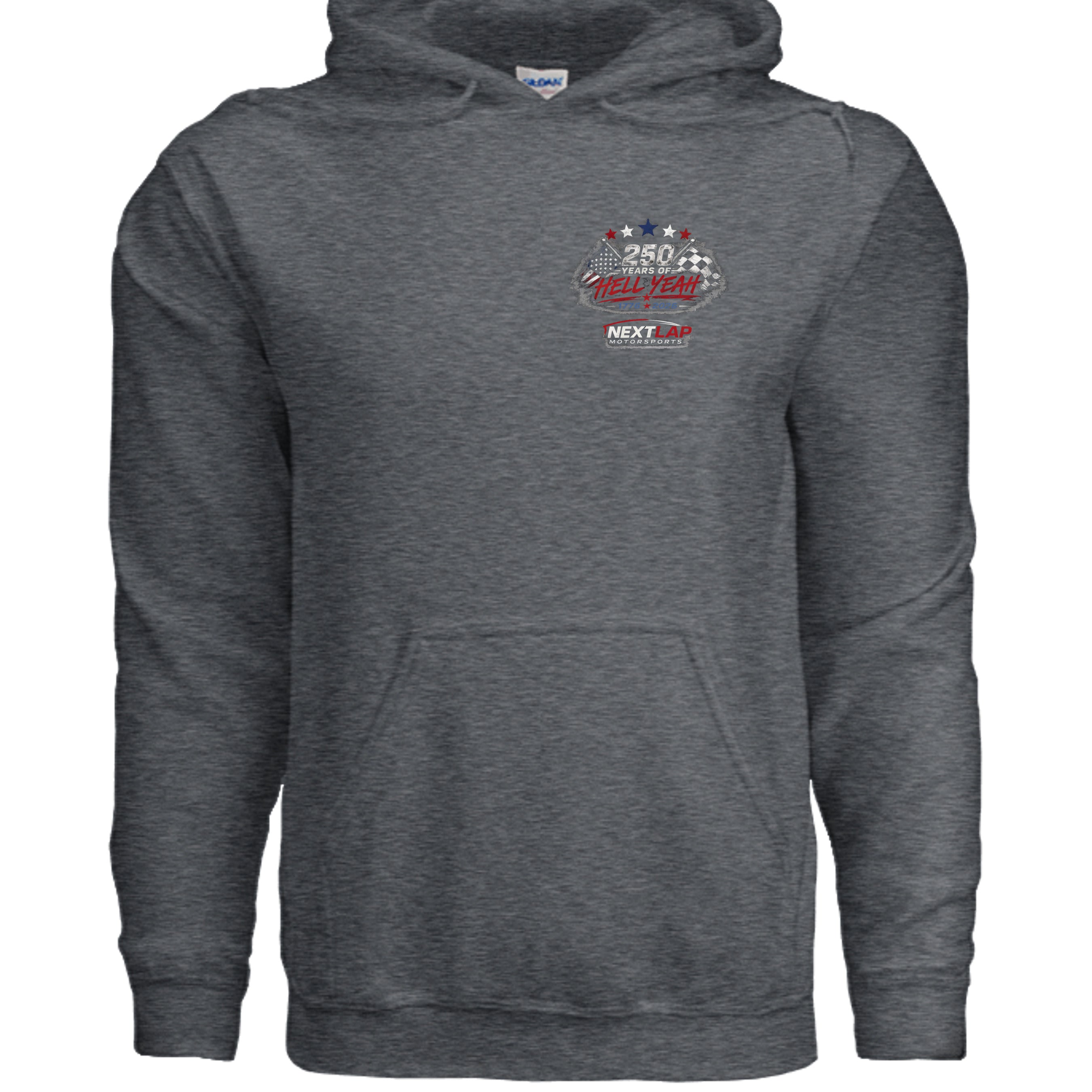 DARK HEATHER - G185 - FRONT